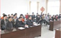 汶上公司组织全体干部职工观看学习《感动中国2010、2011颁奖晚会》